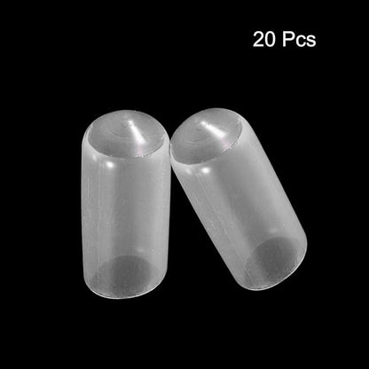 uxcell 20pcs Rubber End Caps 7mm ID Vinyl PVC Round Tube Bolt Cap Cover Screw - Image 2