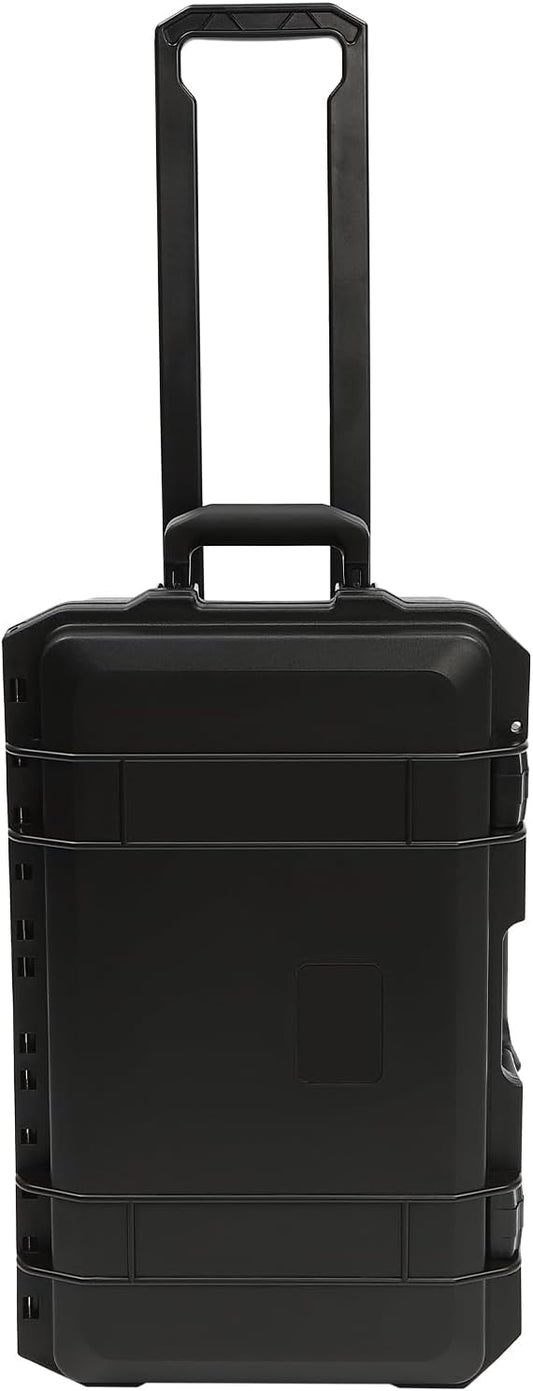 22" Weatherproof Hard Case Rolling Waterproof Case Dry Box by Titunjian