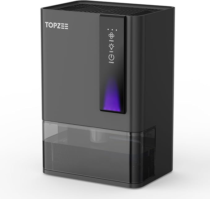 Dehumidifiers for Home, Dehumidifier for Bedroom Bathroom Basement by TOPZEE