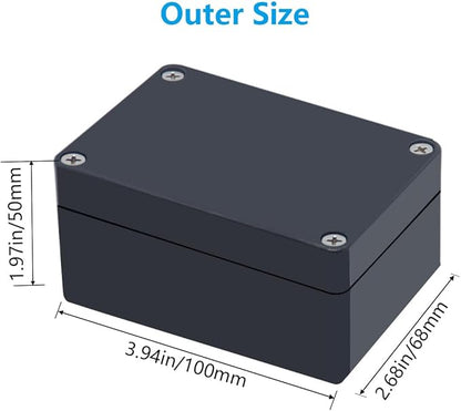 Project Box ABS Black Electrical Boxes IP67 Outdoor Waterproof Box Electronic - Image 3