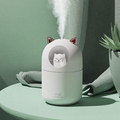 Portable Small Humidifier, 300ml Mini Cool Mist Humidifier - Image 3