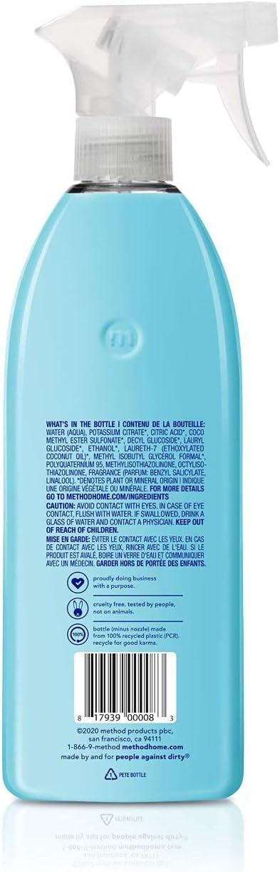 Method Bathroom Cleaner, Removes Mold + Mildew Stains, Eucalyptus Mint - Image 2