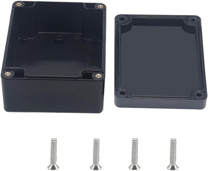 Outdoor Waterproof Junction Box IP67 Project Box ABS Black Electrical Boxes by Otdorpatio