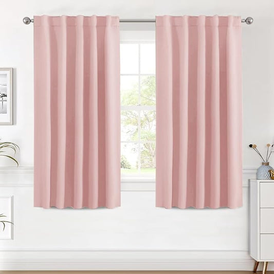 H.VERSAILTEX Blackout Curtains Thermal Insulated Window Treatment Panels Room by HVERSAILTEX
