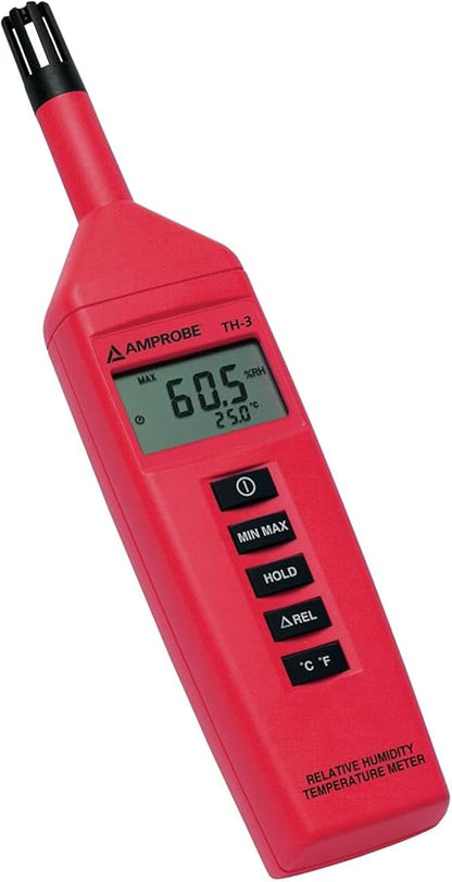 Amprobe TH-3 Relative Humidity Temperature Meter by Amprobe