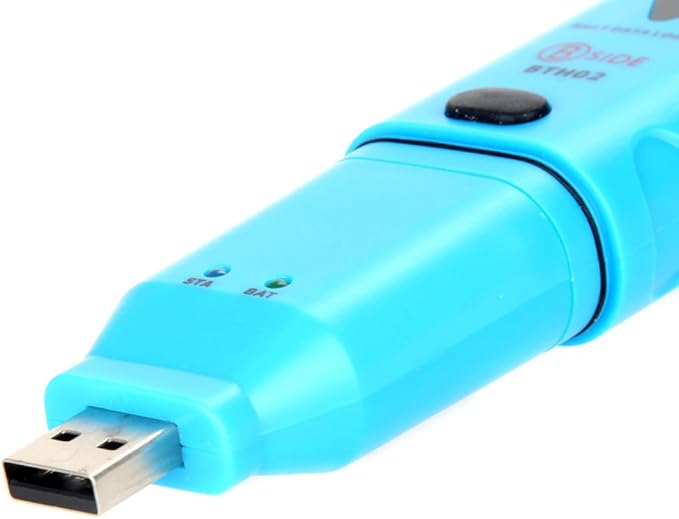 USB LCD Digital Temperature Humidity Data Logger BTH02 Two Channel Thermometer - Image 3
