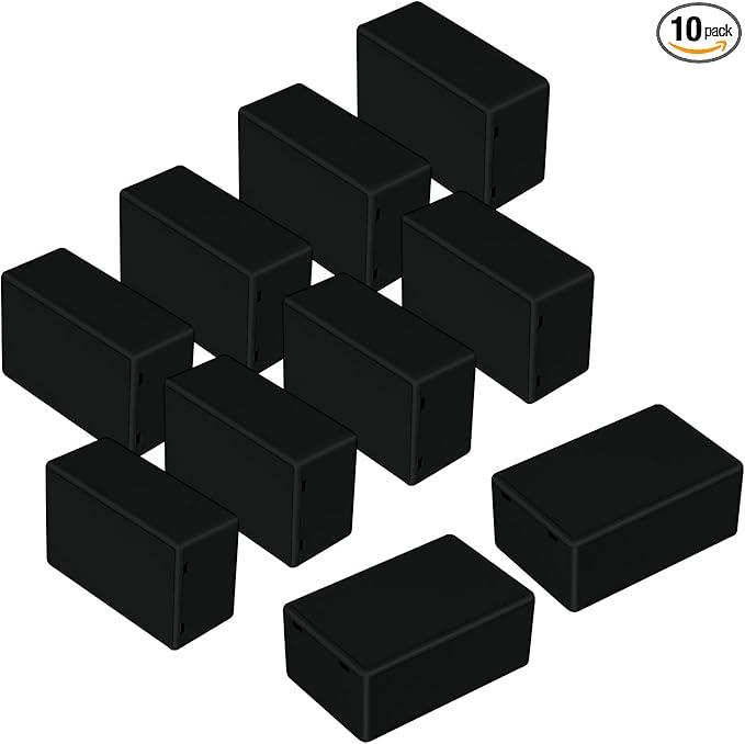 LeMotech Project Box 10 Pieces ABS Plastic Electrical Project Case Small by LeMotech