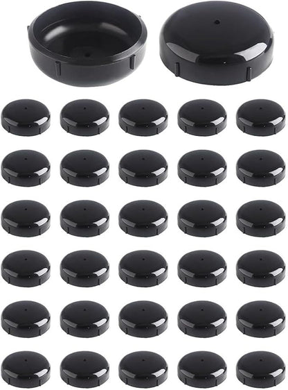 .-Inch Black Plastic Leg Glides by Unknown