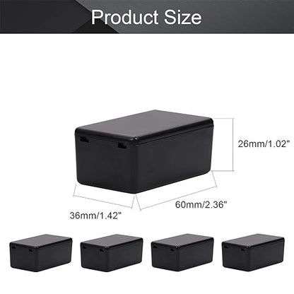 Fielect 8Pcs Dustproof Electronic Junction Box Plastic Enclosure Project Box - Image 2