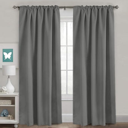 H.VERSAILTEX Blackout Curtains Thermal Insulated Window Treatment Panels Room - Image 2
