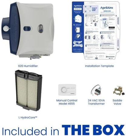 AprilAire 620M Whole-House, Large Bypass Evaporative Humidifier - Image 7