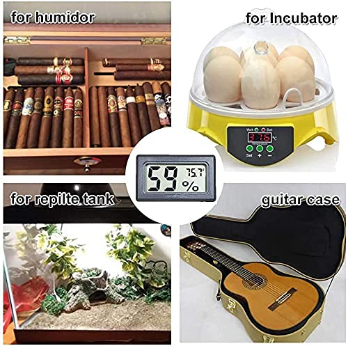 Mini Digital Thermometer, Humidity Meter, Hygrometer, and Hydrometer: Digital - Image 6