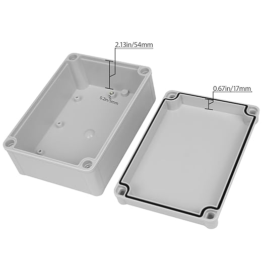 Junction Box, 6.9"x 4.9"x 3" Outdoor Electrical Box - Image 3