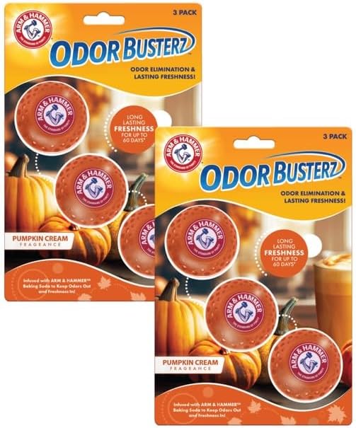 A&H Odor BusterZ Pumpkin Cream 6pk Blister by ARMHAMMER