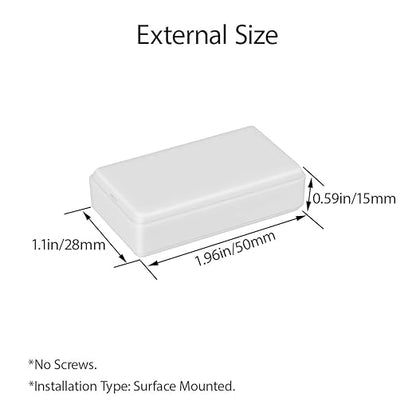 LeMotech Project Box 10 Pieces ABS Plastic Electrical Project Case Small - Image 3