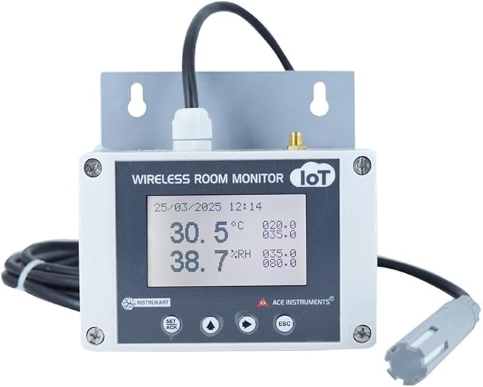 Server Room Temperature and Humidity Monitor curometer - Image 2