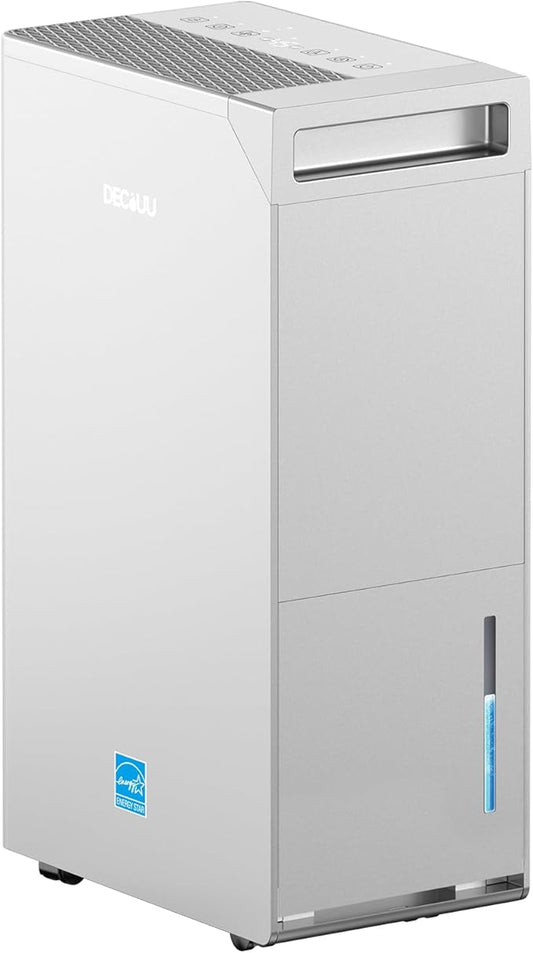 5000 Sq.Ft Energy Star Most Efficient 2024 Dehumidifier, DECIUU Max 100 Pint by DrySmartLiveBetter