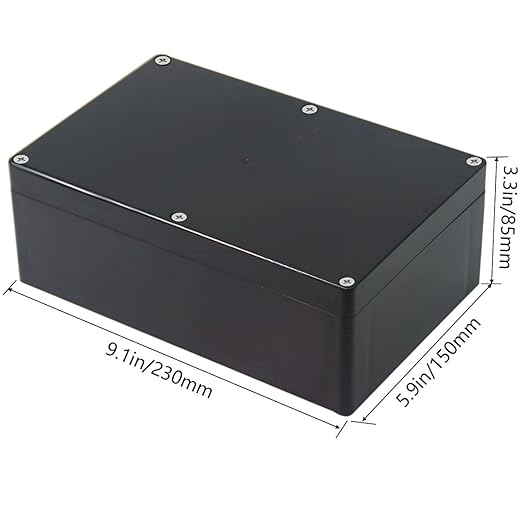 Junction Box, Zulkit Project Box IP65 Waterproof Outdoor Box ABS Plastic - Image 2