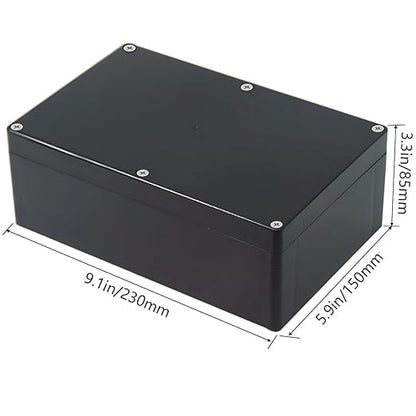 Junction Box, Zulkit Project Box IP65 Waterproof Outdoor Box ABS Plastic - Image 2