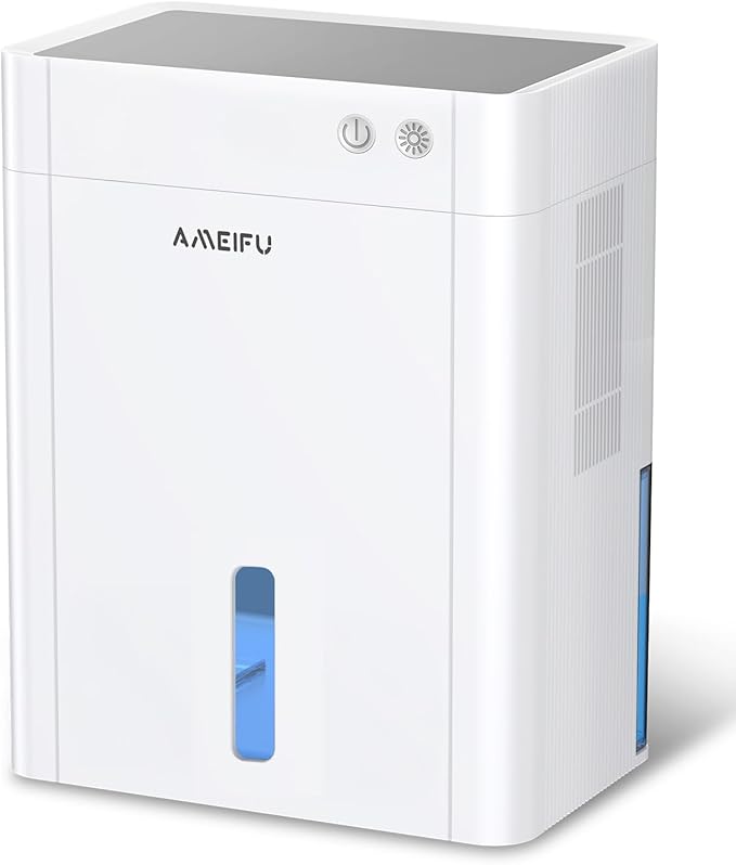 Dehumidifier for Home, 135 OZ Water Tank, Quiet Dehumidifier for Bathroom by AMEIFU