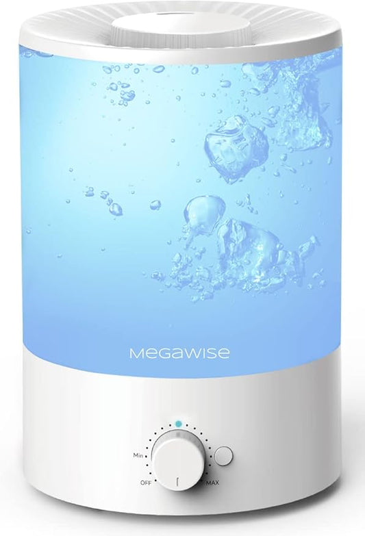 MegaWise Healthy Top-Refill Cool Mist Humidifiers by MEGAWISE