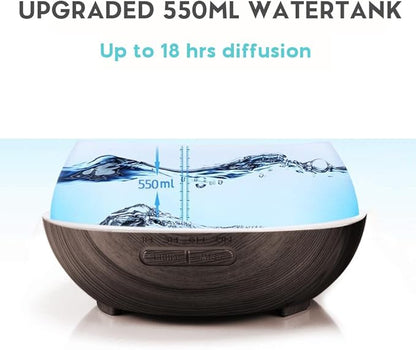 550ml Large Capacity Essential Oil Diffuser - Image 8