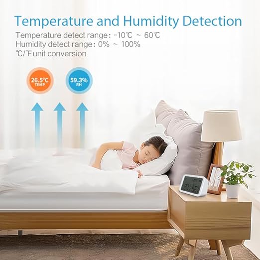 WiFi Temperature Humidity Light Sensor | Smart Home Monitoring | Phone - Image 8
