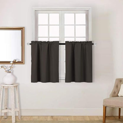 Easy Home 24 Inch Long 100% Blackout Curtain by EasyHome