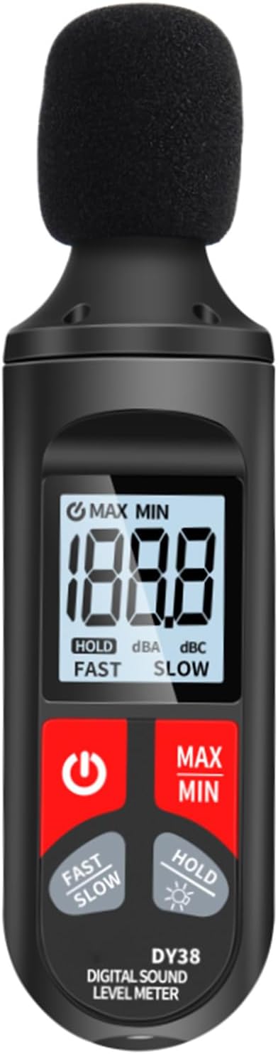 High Precisions Sound Leveling Meter Decibel Noise Tester Digital Noise Meter - Image 8