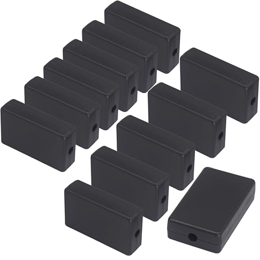Zulkit 12Pcs Project Boxes ABS Plastic Electrical Project Case Power Junction by Zulkit