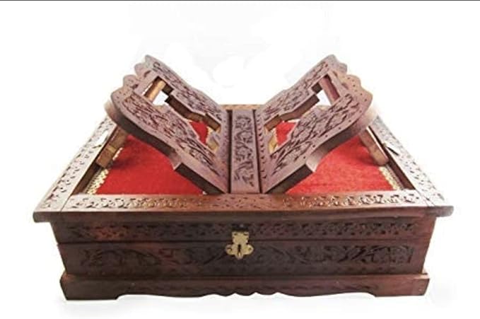 Crafting with Love A Beautiful Wooden HOLY Book Stand Box - Image 2
