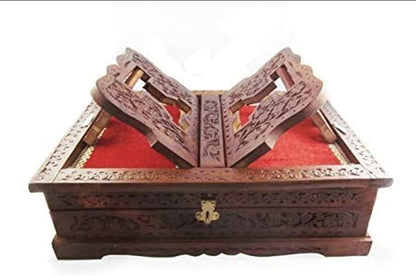 Crafting with Love A Beautiful Wooden HOLY Book Stand Box - Image 2