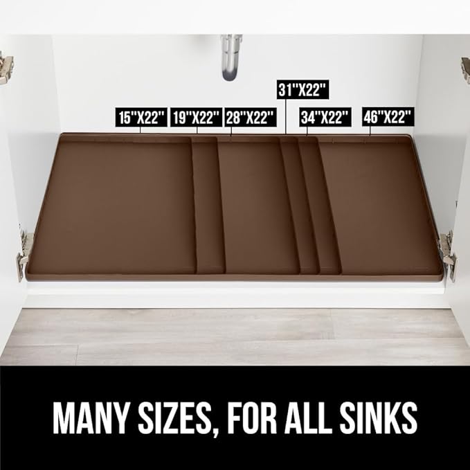 GORILLA GRIP Waterproof Silicone Under Sink Mat - Image 8