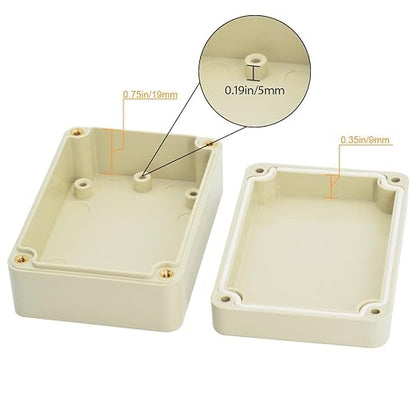 LeMotech Waterproof Dustproof IP65 ABS Plastic Junction Box Universal Electric - Image 4