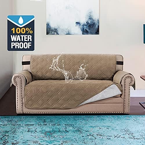 H.VERSAILTEX 100% Waterproof Sofa Slipcover Washable Loveseat Cover - Image 2