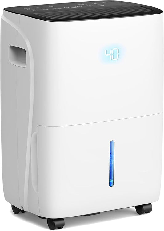 150 Pint Dehumidifier for Basement and Home, Covers up to 6, 500 Sq. Ft Rooms by Unknown