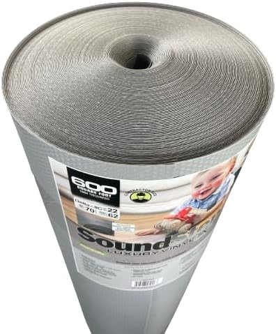 SoundStep LV Luxury Vinyl, or Wood Underlayment w/Vapor Barrier- Sound Reduction - Image 2