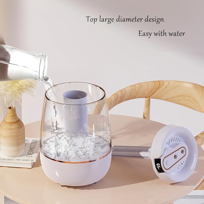 Humidifier for Bedroom, 3 Liter Cool Mist Humidifier, Silent dual-nozzle - Image 3