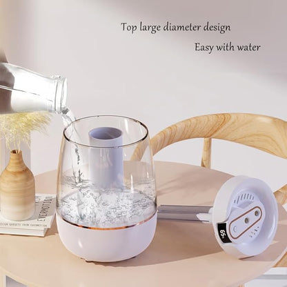 Humidifier for Bedroom, 3 Liter Cool Mist Humidifier, Silent dual-nozzle - Image 3