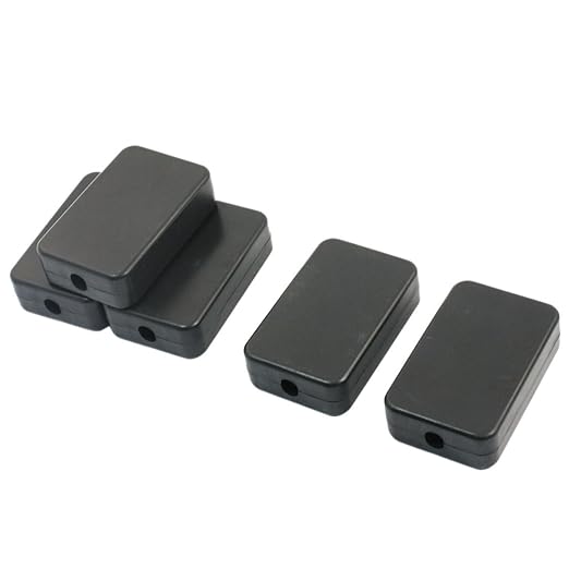 uxcell 5pcs Waterproof Plastic Electric Project Case Junction Box 55x35x15mm by uxcell