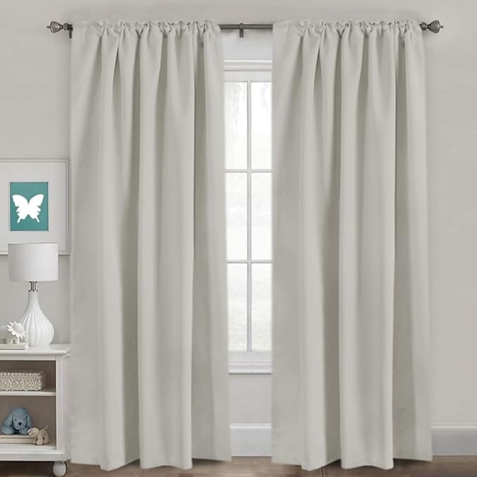 H.VERSAILTEX Blackout Curtains Thermal Insulated Window Treatment Panels Room - Image 2