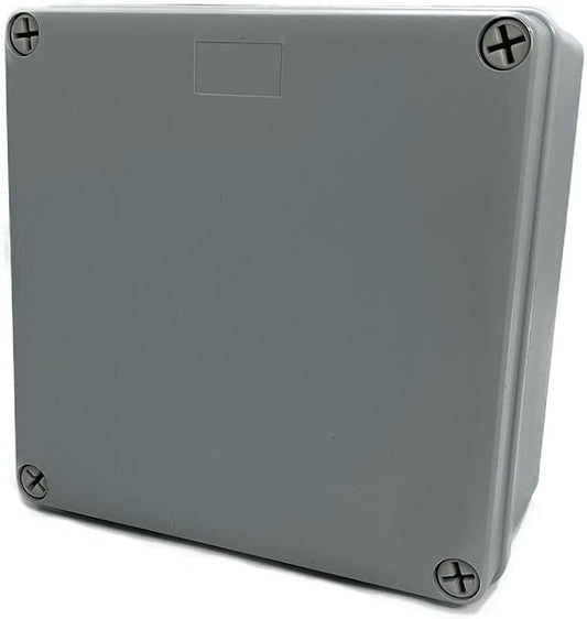 Co. 6" x 6" x 3" Weather & Dust Proof PS Plastic Junction Conduit Box Enclosure by DJCSupplyCompany