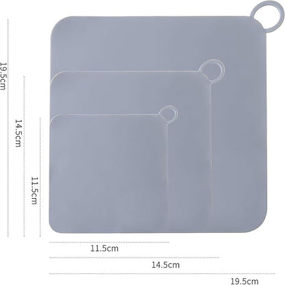 2 Pieces 6 x 6 Inch Silicone Tub Stopper Floor Drain Cover Sewer Anti-Odor Mat - Image 6