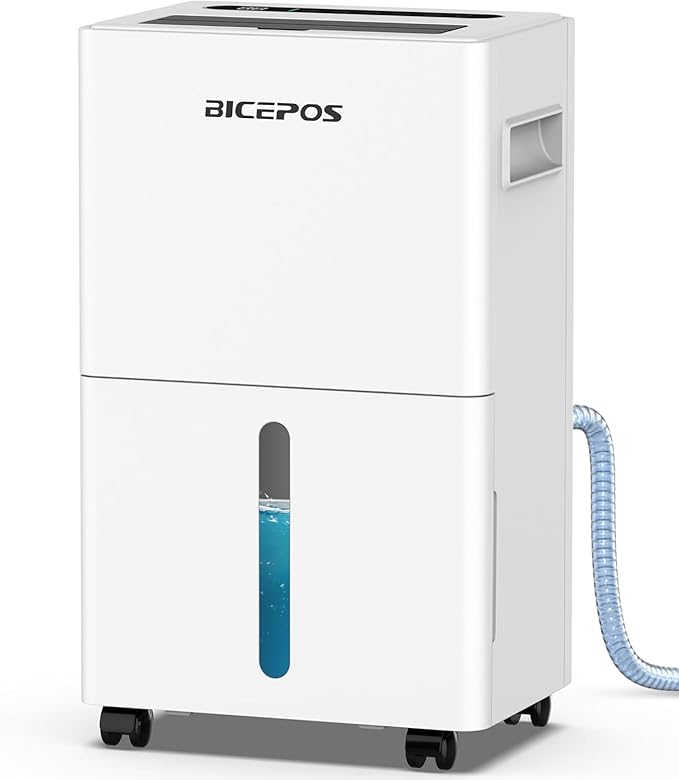 1500 Sq.Ft Dehumidifier for Basement by BICEPOS