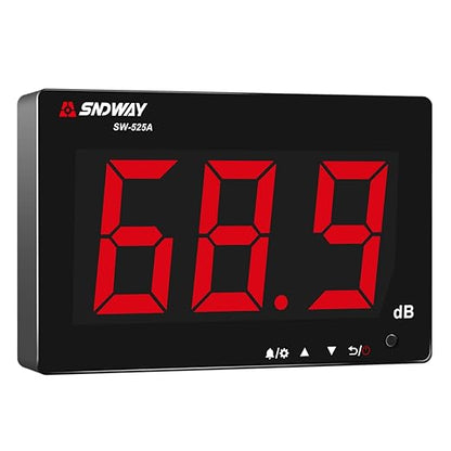 Decibel Meter 30dB-130dB, Wall Mounted Hanging Sound Level Meter by XRCLIF