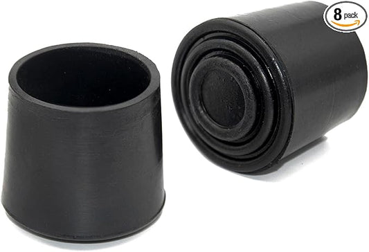 Flyshop 1-1/4", 32 mm, Patio Round Chair Leg Caps, Furniture Table Feet Covers by Flyshop