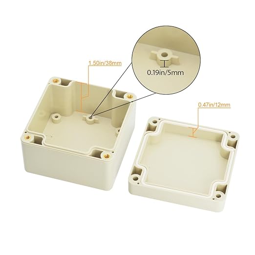 LeMotech Waterproof Dustproof IP65 ABS Plastic Junction Box Universal Electric - Image 4