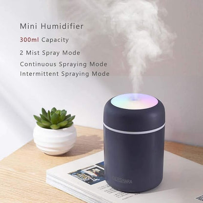 Colorful Cool Mini Humidifier, Essential Oil Diffuser Aroma Essential Oil USB - Image 3
