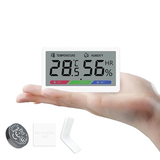 Digital Hygrometer Indoor Thermometer: High Accuracy Room Humidity Monitor by Unknown