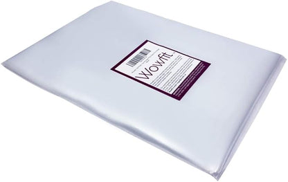 Wowfit 10 CT 30x40 Inch Clear Plastic Flat Poly Bags, 1.6 Mil Food-Grade – Great - Image 6